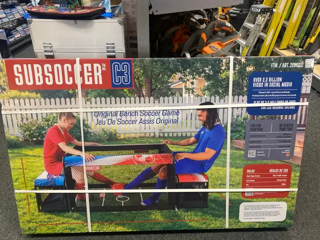 Subsoccer C3 Bench Soccer Game @ Cashopolis!!