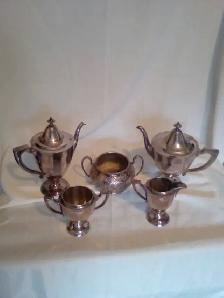 Silver Teapot Set