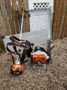 STIHL BR420 MAGNUM  RUNS PERFECT OWNED SINCE NEW OBO