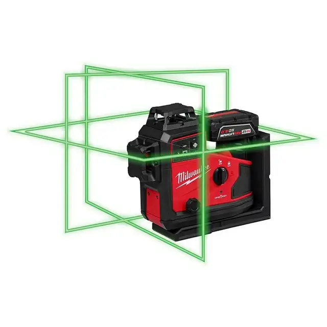 Milwaukee 3642-21 M12 Green 3-Plane Laser - Brand New