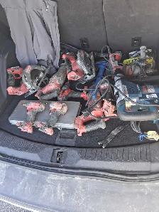 lots of milwaukee power tools
