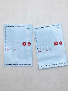 Warhammer 40k Set of 2 Raven Guard Transfer Sheets 5$ Each