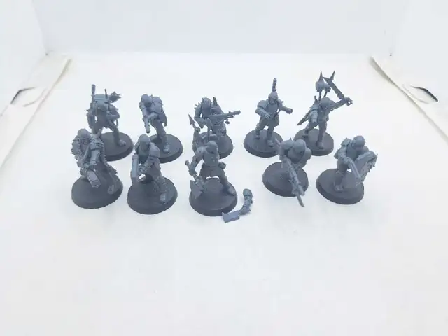 Warhammer 40k Chaos Renegade Guard Traitor Guardsmen Assembled