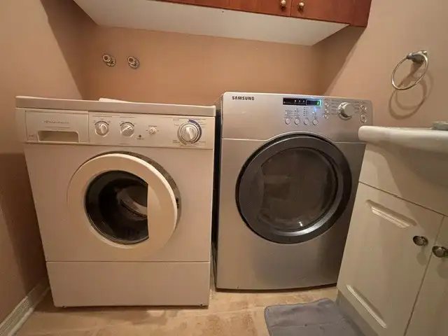 À vendre: ensemble laveuse et sécheuse –190$
