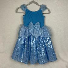 Disney Parks Cinderella Princess Dress - Girls Size 6 - LIKE NEW - Photo 2