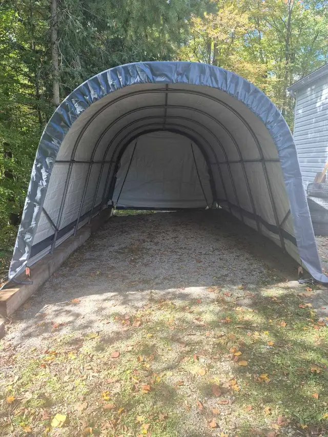 Shelter Lodgic car port assembly
