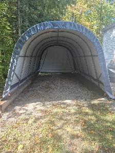 Shelter Lodgic car port assembly