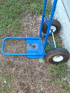 400 lb Flip-Down Hand Truck Moving Cart - Photo 3