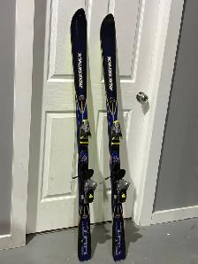Rossignol CUT 10.4 150cm Ski Set w/ Poles & Goggles - Photo 5