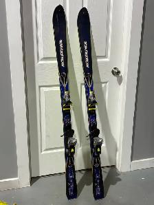 Rossignol CUT 10.4 150cm Ski Set w/ Poles & Goggles - Photo 6