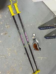 Rossignol CUT 10.4 150cm Ski Set w/ Poles & Goggles - Photo 9