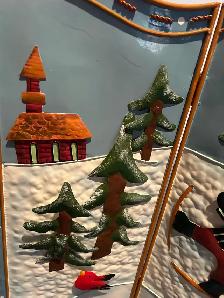 Christmas Fireplace Screen - Photo 2