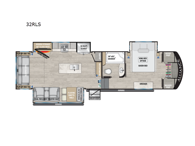 2022 Alliance RV Avenue 32RLS
