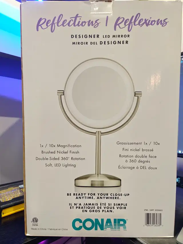 Conair - Personal Makeup Mirrors / Face Mirrors