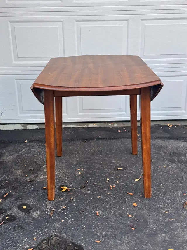 round table with folding sides