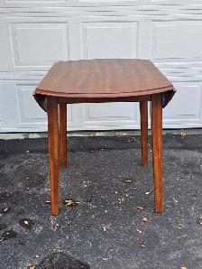 round table with folding sides