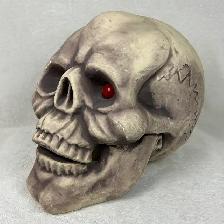 Oversized Giant Foam Skull Head (16.5'D x 13'H x 12.5'W)