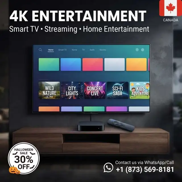 Buffering Free 4k T\/ entertainment