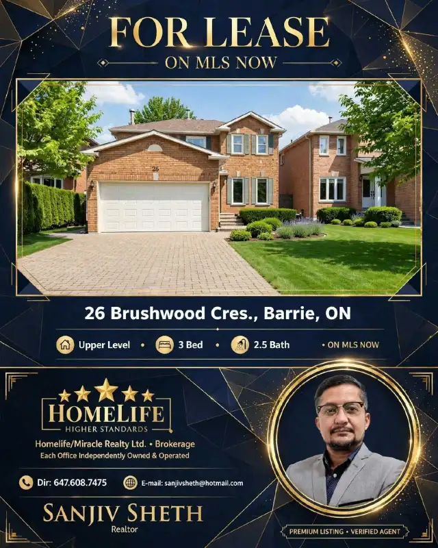 House For Lease - Barrie, ON