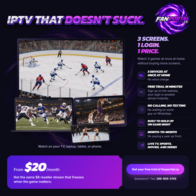 FanPortal.ca | Streaming TV That Doesn't Suck