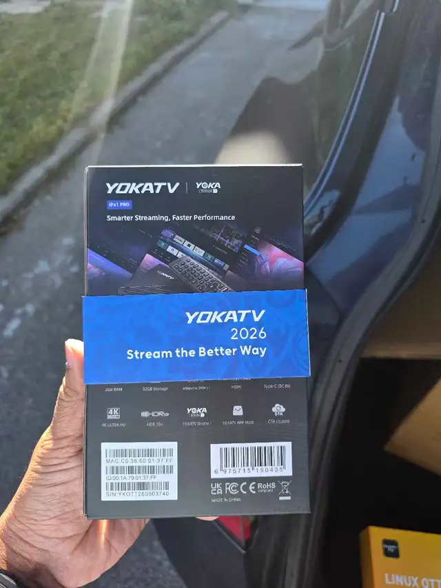 YOKATV IP X1 PRO 4K Streaming IP 4k Tv Media Player