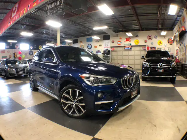 2018 BMW X1 XDRIVE-AWD SPORT PKG LEATHER PANO/ROOF NAVI CAMERA