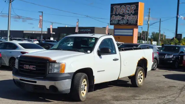 2010 GMC Sierra 1500 WT, LONG BOX, 4.8 V8, SHORT CAB, AS IS SPEC