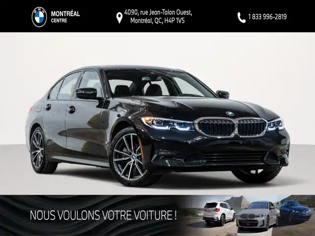 2021 BMW 3 Series 330i xDrive | Premium | Accès confort