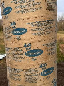 16" / 400 mm Concrete Form Tube 8’ - Photo 2