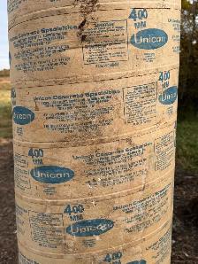 16" / 400 mm Concrete Form Tube 8’ - Photo 3