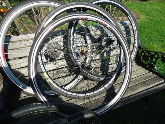 700 C Bike Wheels, with Tubes and Tires