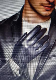 MEN’S ULTRATHIN UNLINED ITALIAN SHEEPSKIN DRESS GLOVES - Photo 3
