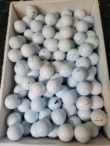 Amazing TaylorMade Tour Response used golf balls: $18/dozen.