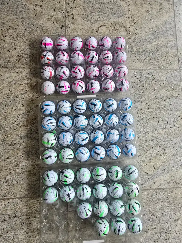 Amazing Mint TaylorMade Speefsoft Ink used golf balls: $18/Dozen