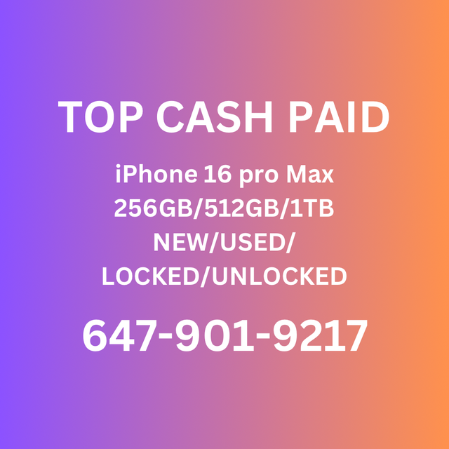 iphone 15/15pro/15promax new/used/damaged CASH PAID