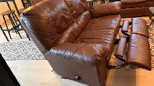 Causeuse et sofa en cuir ELRAN - Photo 3
