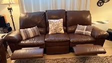 Causeuse et sofa en cuir ELRAN - Photo 5