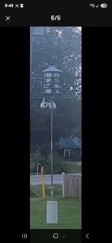 PURPLE MARTIN 'TRIO ALUMINUM' BIRDHOUSE FOR SALE - Photo 7