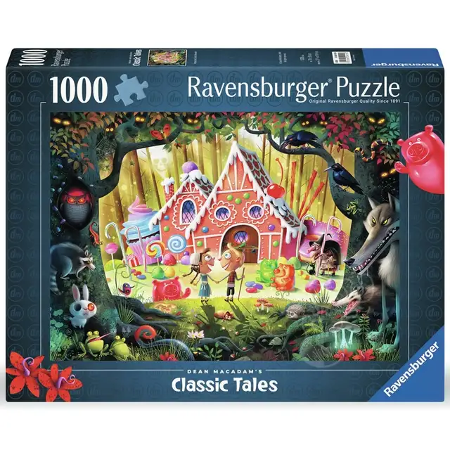 Casse-tête RAVENSBURGER 1000  Hansel et Gretel (secteur Sillery)