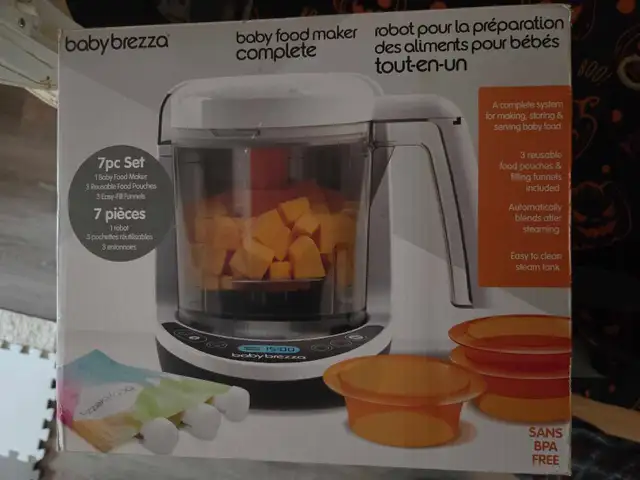 brand new baby brezza food processor