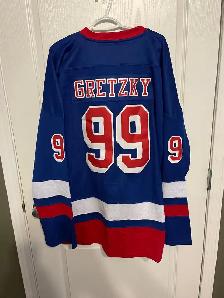 Wayne Gretzky New York Rangers Jersey (New) SZ2XL (Not Licensed)