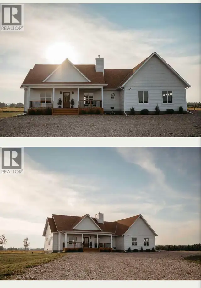 Small town living - NEW build on acreage!