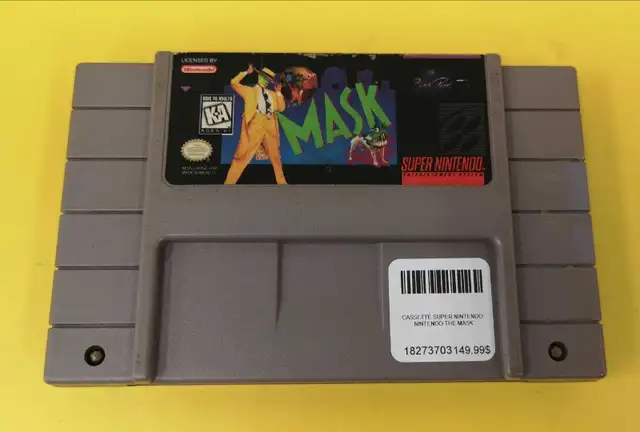 Cassette Super Nintendo Mask