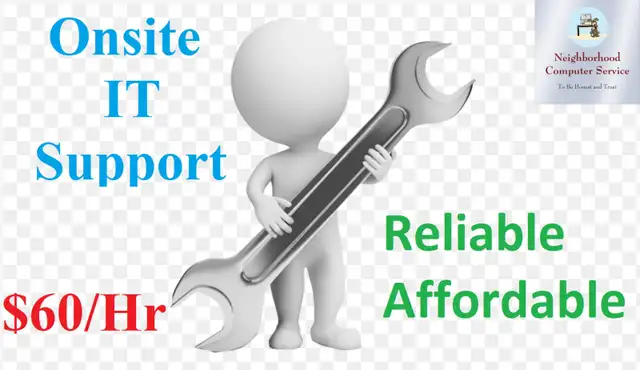 Reliable and Affordable Onsite IT support for Small Businesses