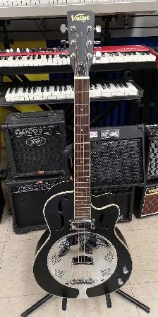 Guitare à Resonateur électro acoustique