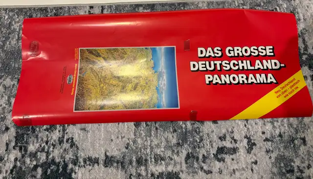 Germany topographical map