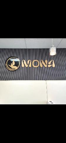 SPA SALON NAIL BEAUTY LOUNGE SIGN - Photo 2
