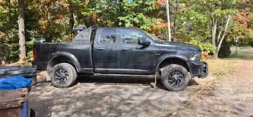 Dodge ram 1500 2017 black express