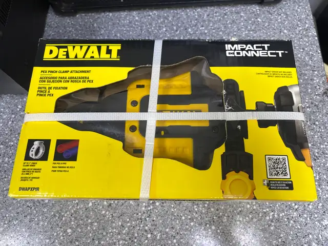 Dewalt DWAPXPIR PEX Pinch Clamp Tool New