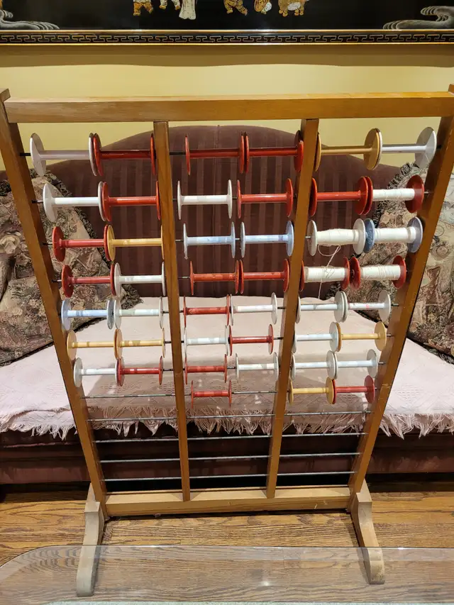 Leclerc Spool Stand PLUS Temple For Weaving